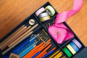 Bookbinders Design Boxunterteilung A4 Smoke Blue